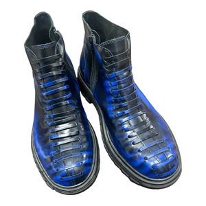 Fluevog NWT Poalima Leather Ankle Boot With Zipper womens 9 men’s 7